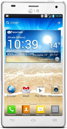 Смартфон LG Optimus 4X HD P880 White - Сосновоборск